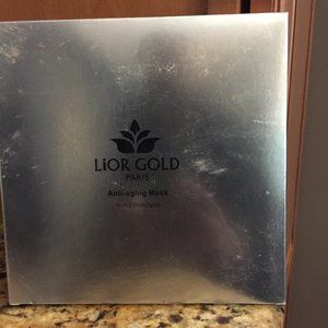 Lior Gold Nano 2 Piece Anti-Aging Facial Sheet Mas